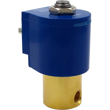 Gc Valves Solenoid Valve, 2-Way, Normally Closed, 120V/60V, 110V/50V, Direct Acting, NBR S301YF02N8AD5
